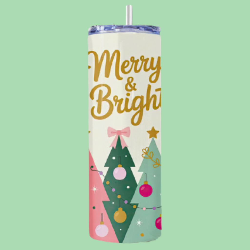 Termo Skinny Merry & Bright