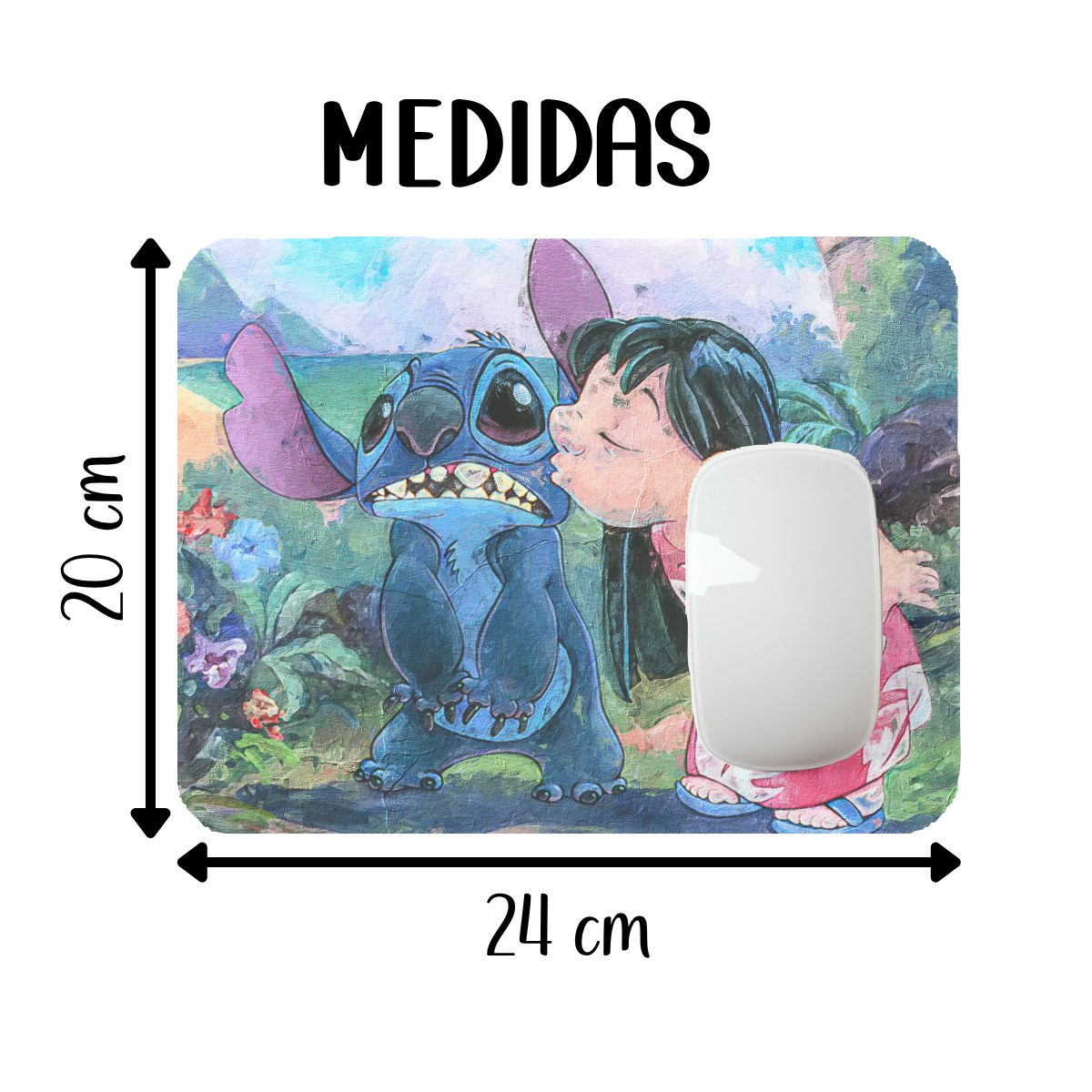 Mousepad Alfombrilla Stitch