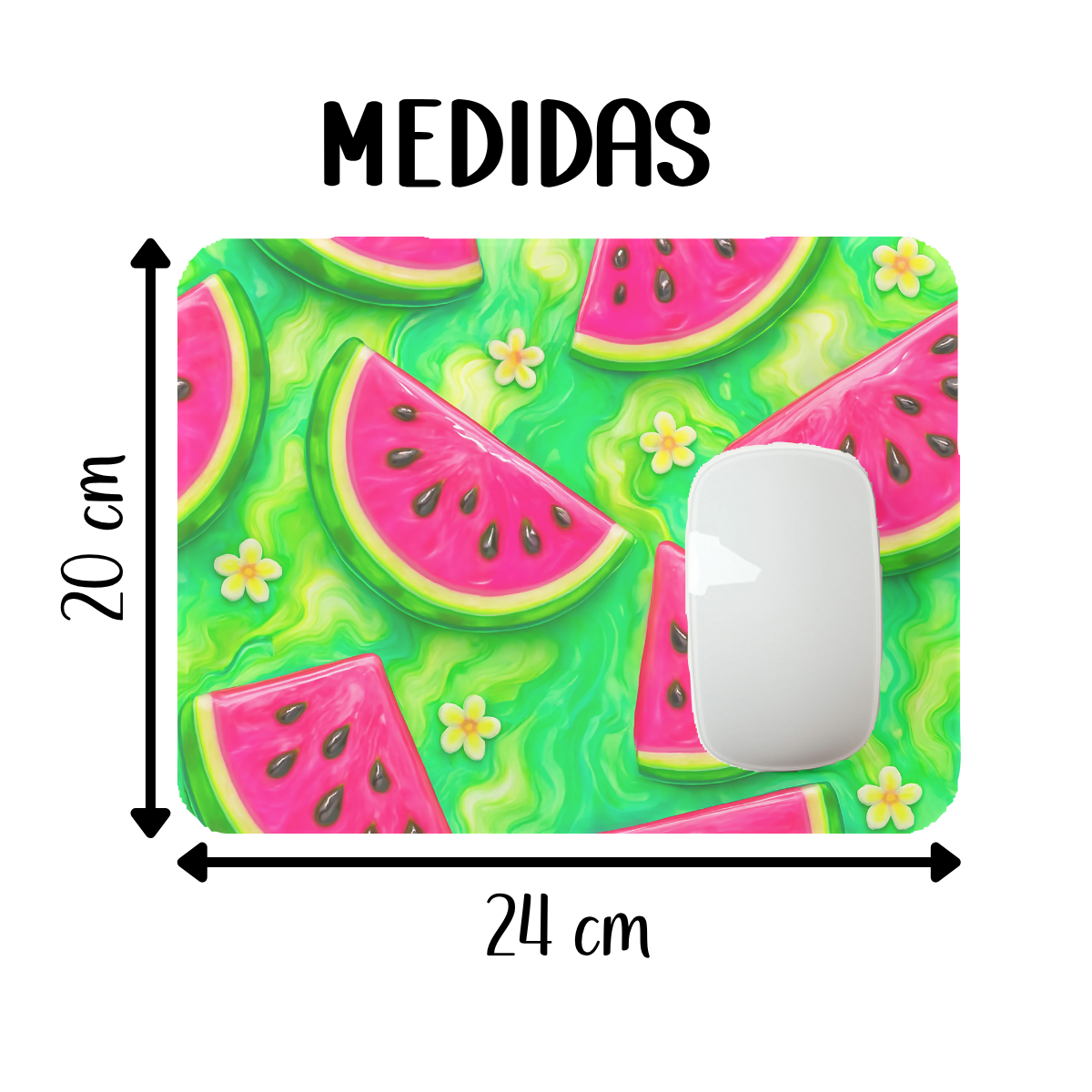 Mousepad Alfombrilla Sandias