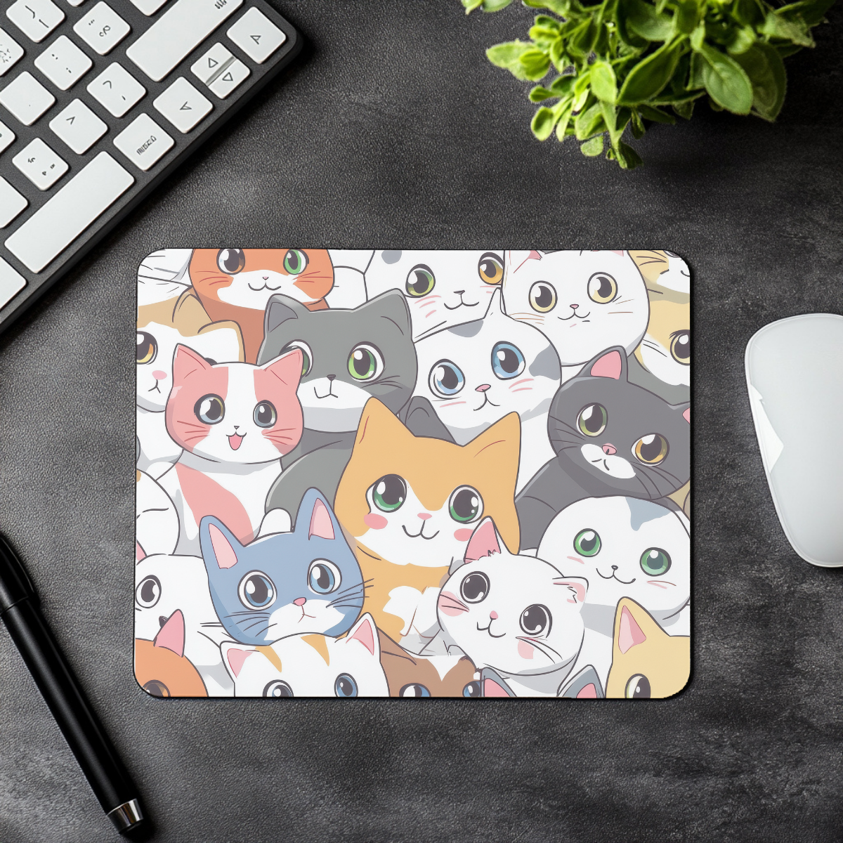 Mousepad Alfombrilla Gatitos