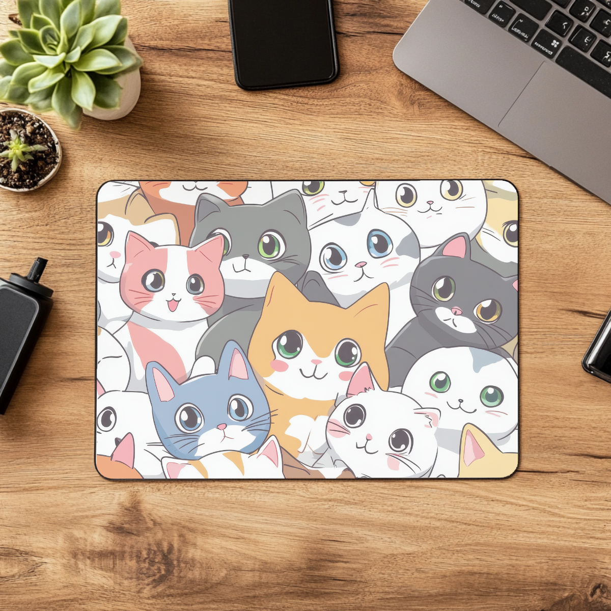 Mousepad Alfombrilla Gatitos