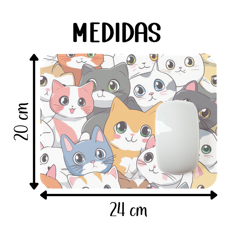 Mousepad Alfombrilla Gatitos