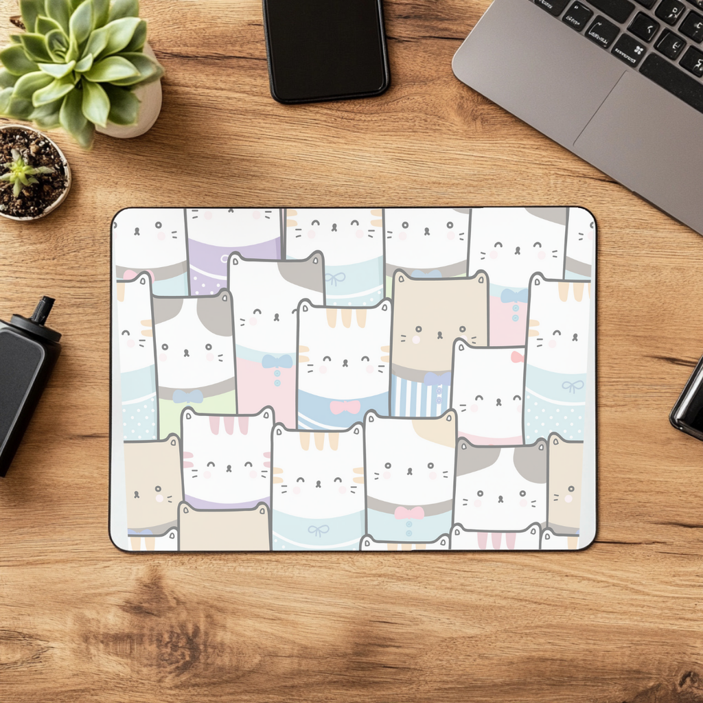 Mousepad Alfombrilla Gatos