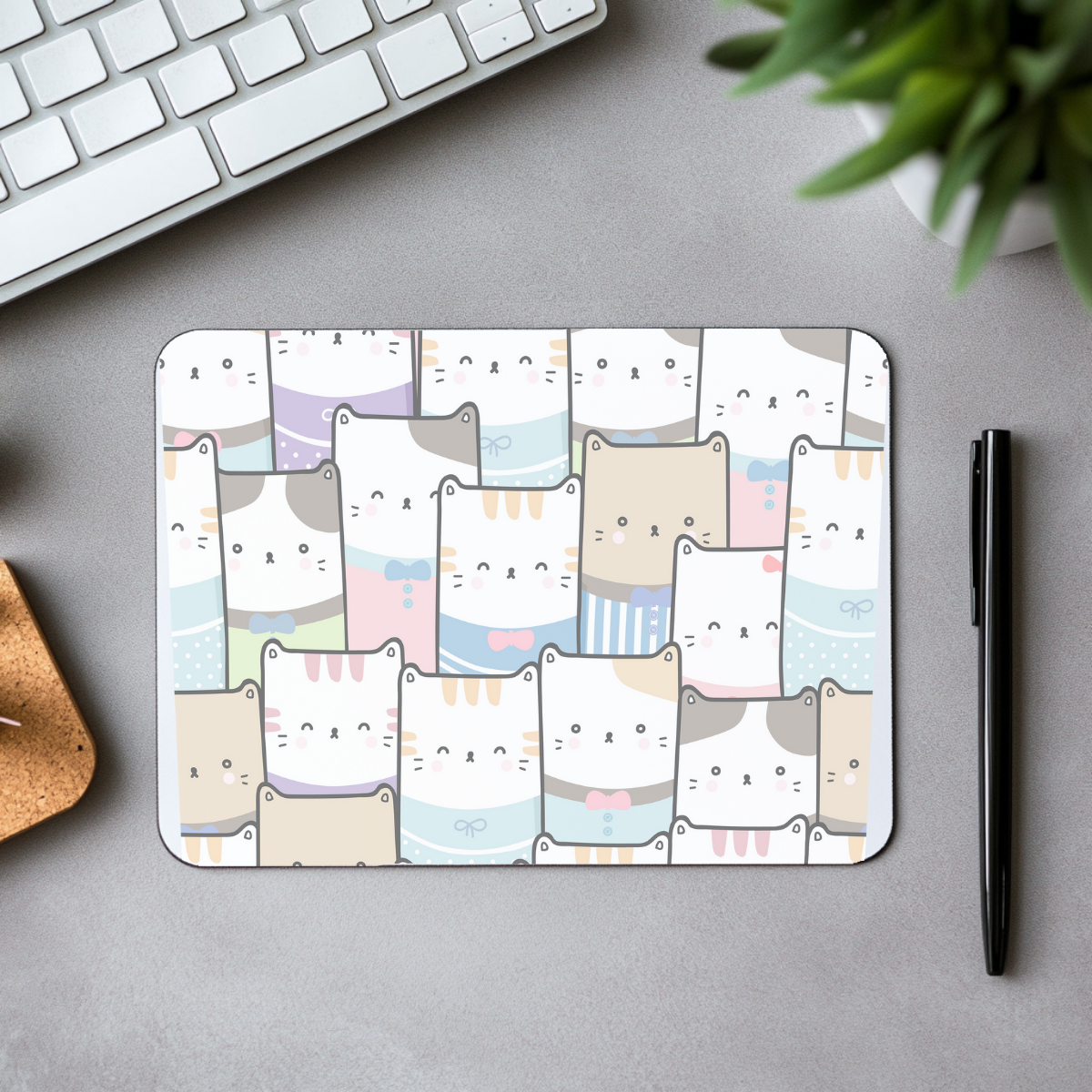 Mousepad Alfombrilla Gatos