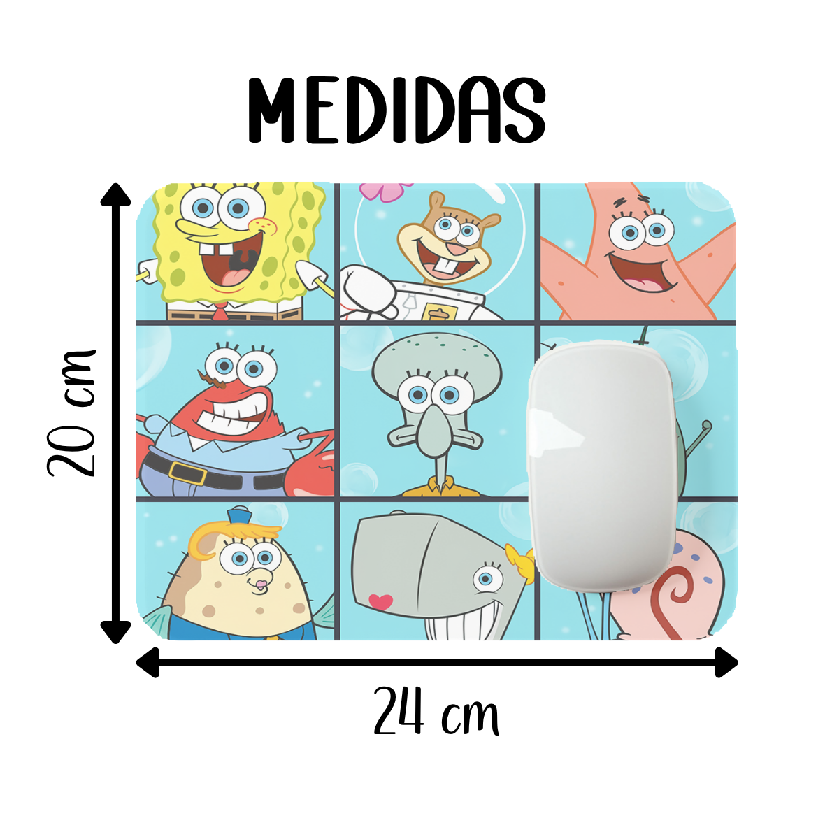 Mousepad Alfombrilla Bob Esponja
