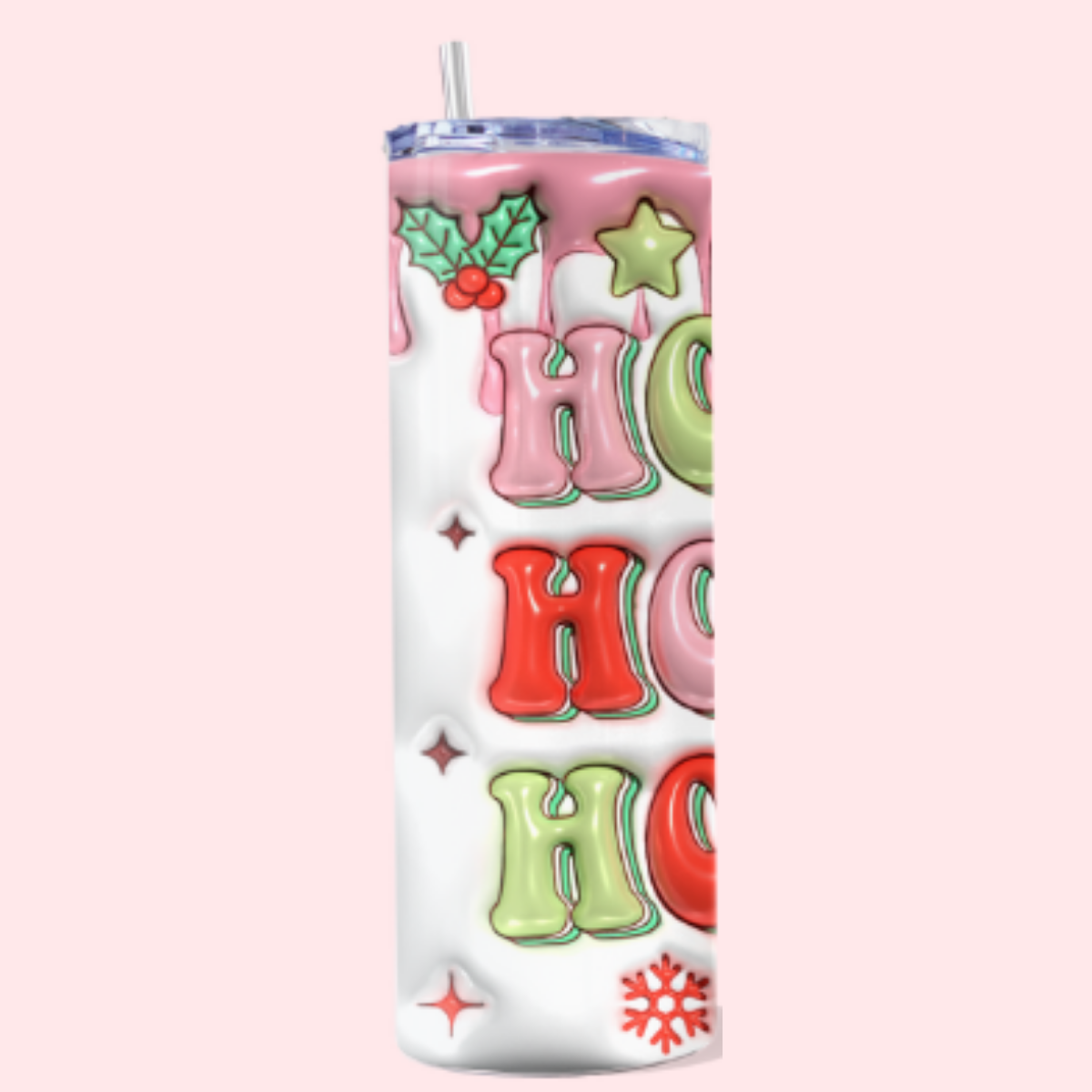 Termo Skinny Santa Claus Ho Ho Ho