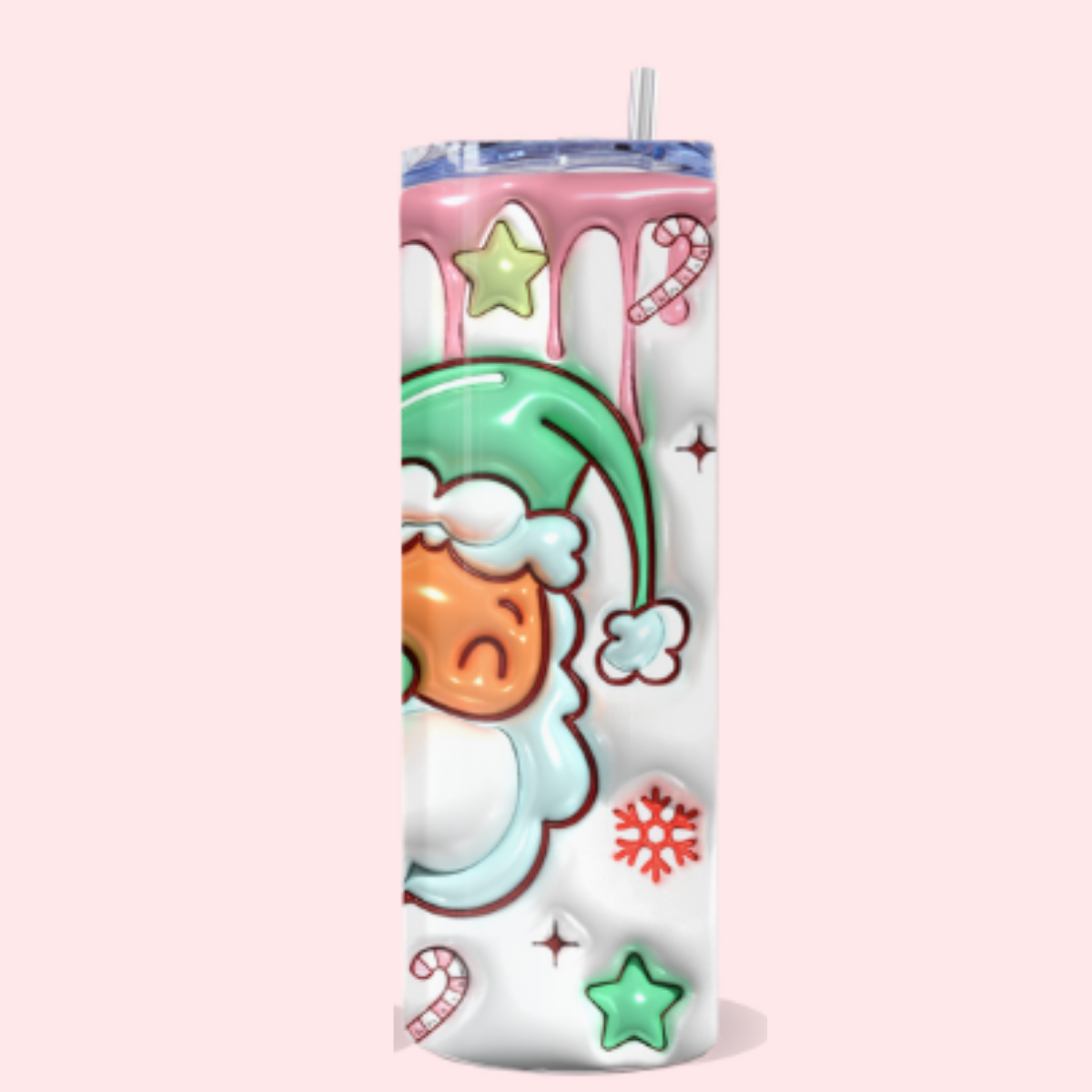 Termo Skinny Santa Claus Ho Ho Ho