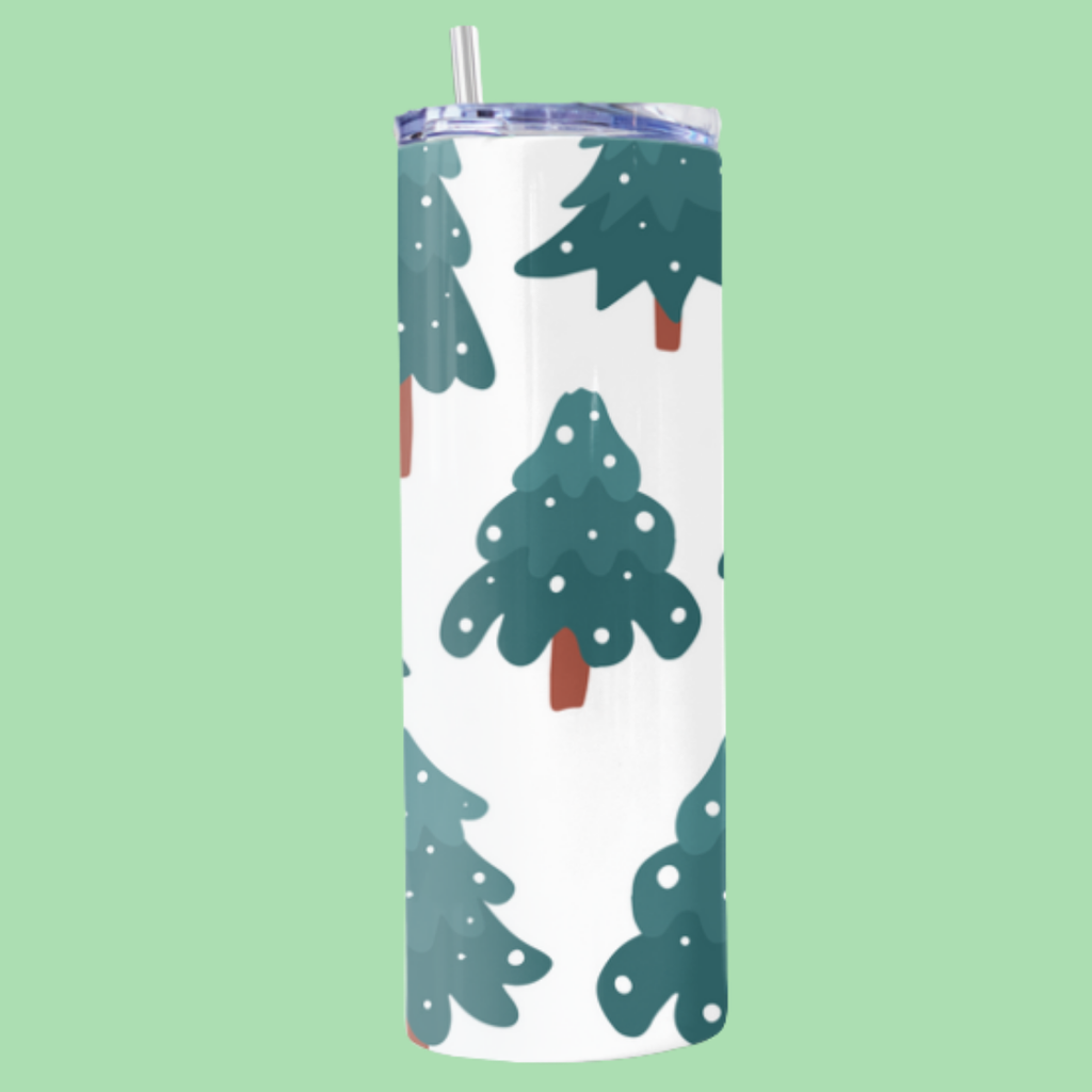 Termo Skinny Árbol Navidad