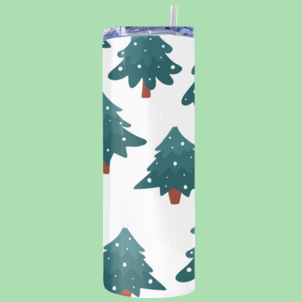 Termo Skinny Árbol Navidad