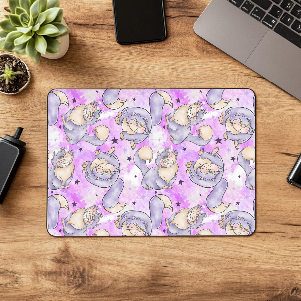 Mousepad Alfombrilla Gato Lucifer