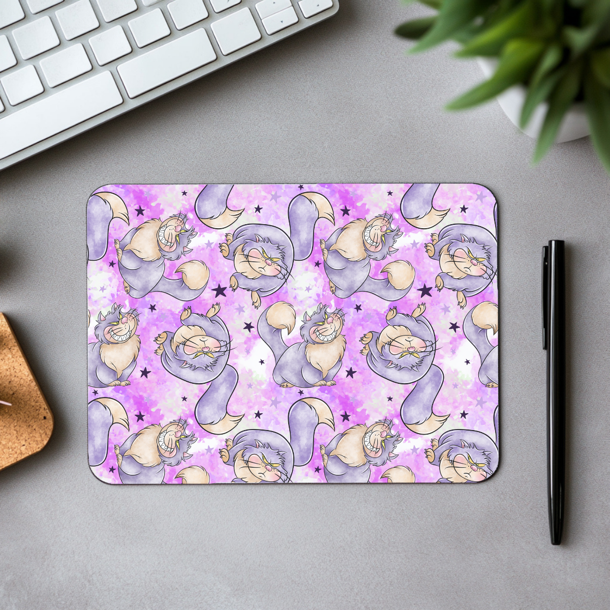 Mousepad Alfombrilla Gato Lucifer