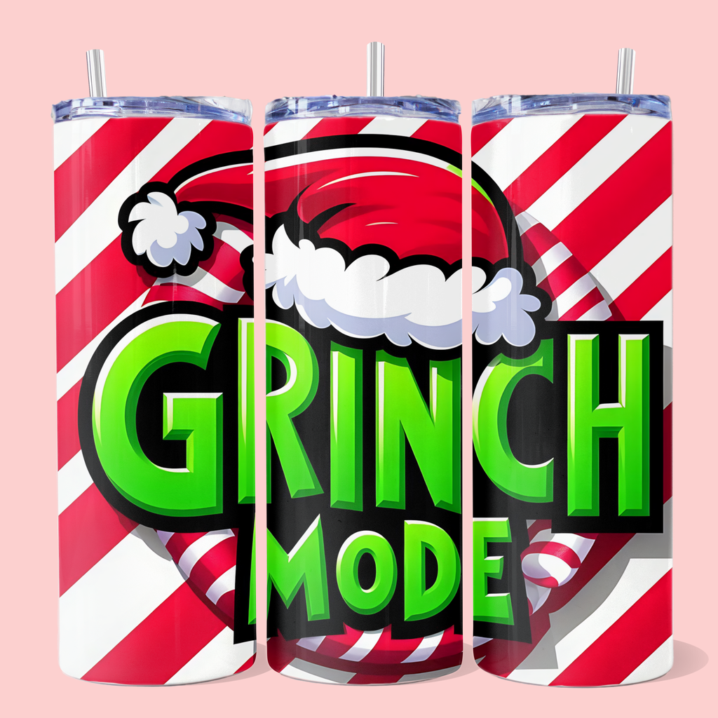 Termo Skinny Modo Grinch