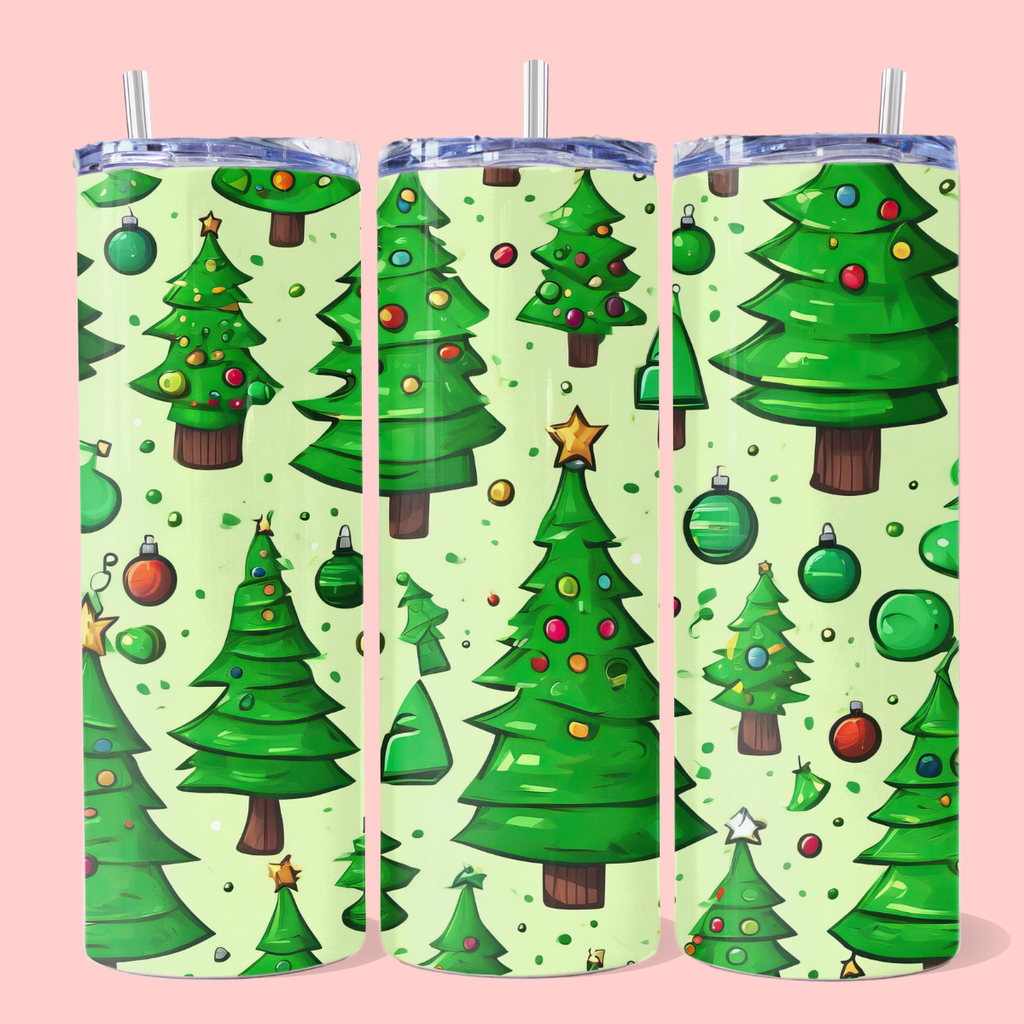 Termo Skinny Árbol Verde