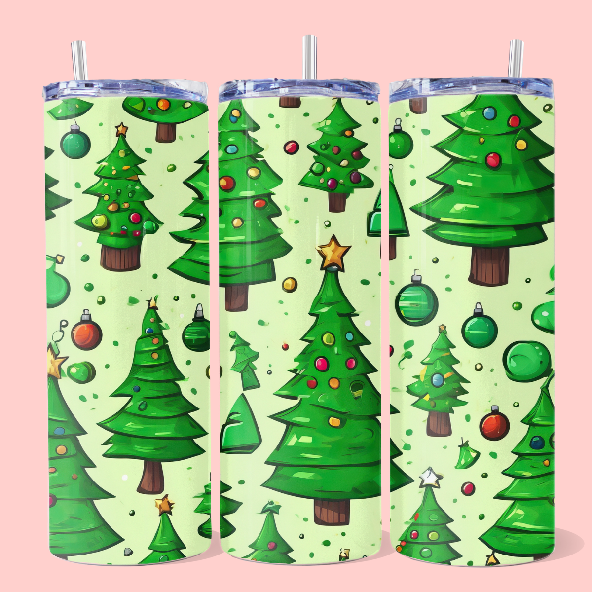 Termo Skinny Árbol Verde